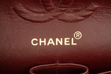 CHANEL Classic Double Flap 9" Chain Shoulder Bag Black Lambskin n70 hannari-shop