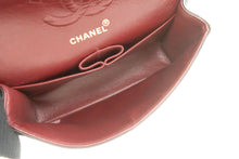 CHANEL Classic Double Flap 9" Chain Shoulder Bag Black Lambskin n70 hannari-shop