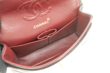 CHANEL Classic Double Flap 9" Chain Shoulder Bag Black Lambskin n70 hannari-shop