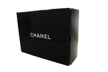 CHANEL Classic Double Flap 9" Chain Shoulder Bag Black Lambskin n70 hannari-shop