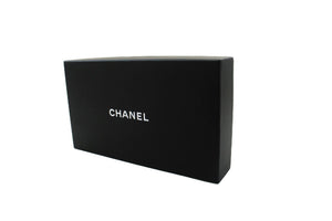 CHANEL Lambskin Pearl Wallet On Chain WOC Double Zip Chain Bag L17