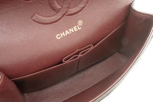CHANEL Classic Double Flap 10" Chain Shoulder Bag Black Lambskin p81 hannari-shop