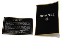 CHANEL Classic Double Flap 9" Chain Shoulder Bag Black Lambskin p98 hannari-shop