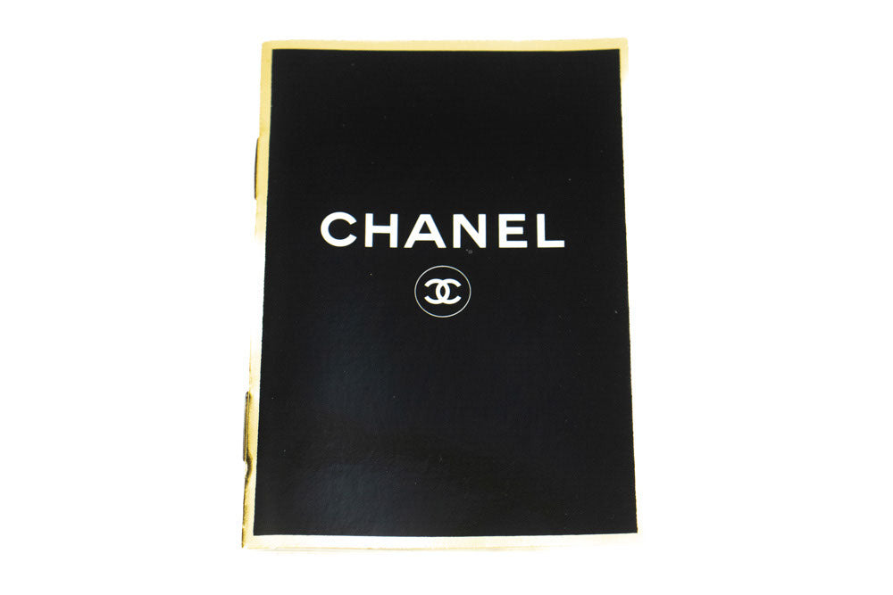 CHANEL Classic Double Flap 10" Chain Schoudertas Zwart Lamsleer ad8 hannari-shop
