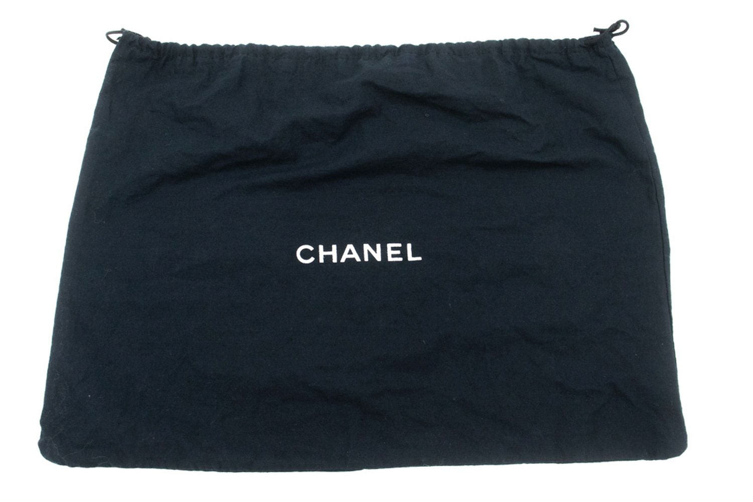 CHANEL Classic Double Flap 10" Chain Schoudertas Zwart Lamsleer ac9 hannari-shop