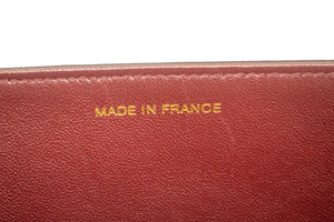 CHANEL schoudertas met ketting met volledige flap, clutch, zwart gewatteerd lamsleer L87
