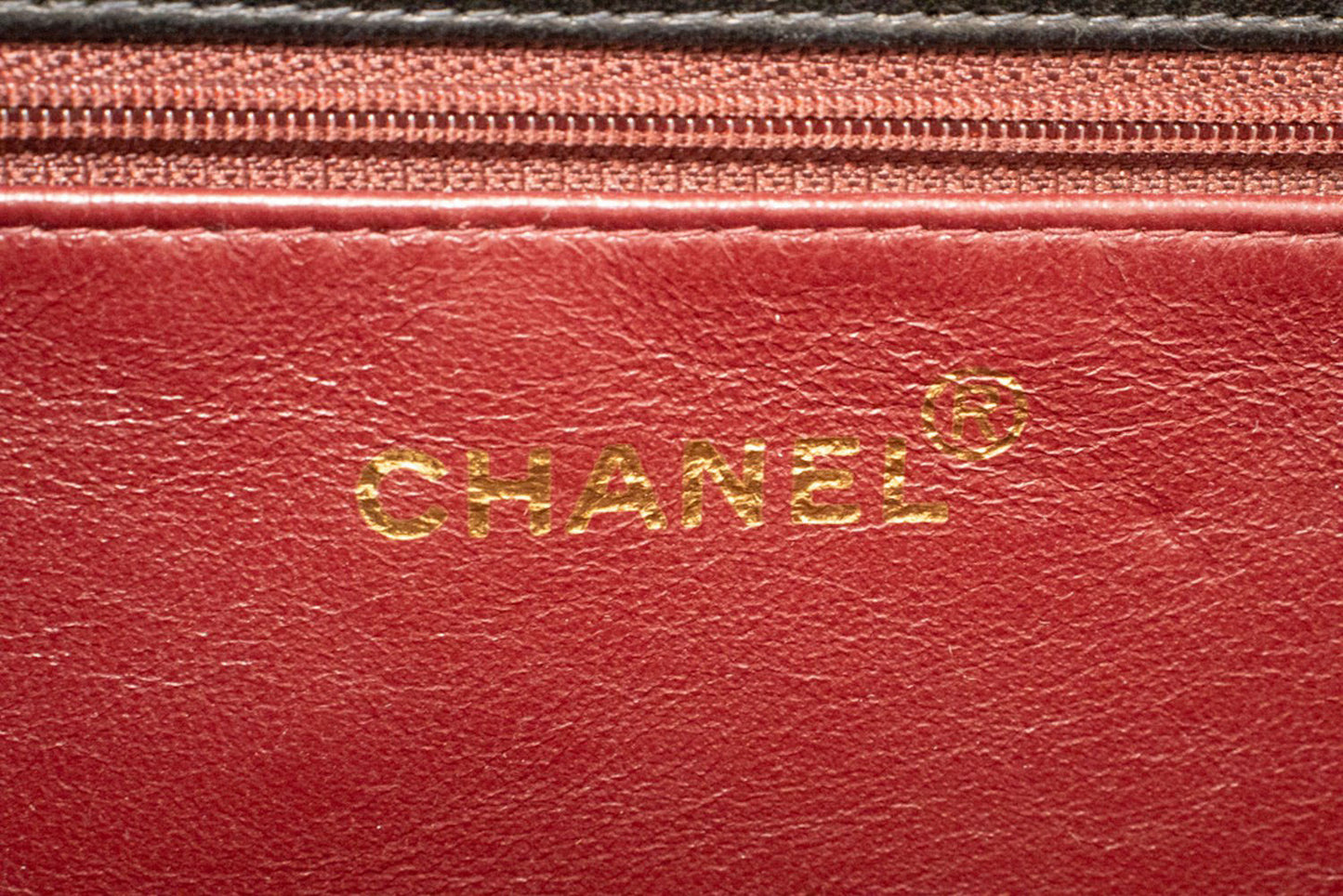 CHANEL Full Flap Chain Shoulder Bag Clutch Black Quilted Lambskin af4 hannari-shop