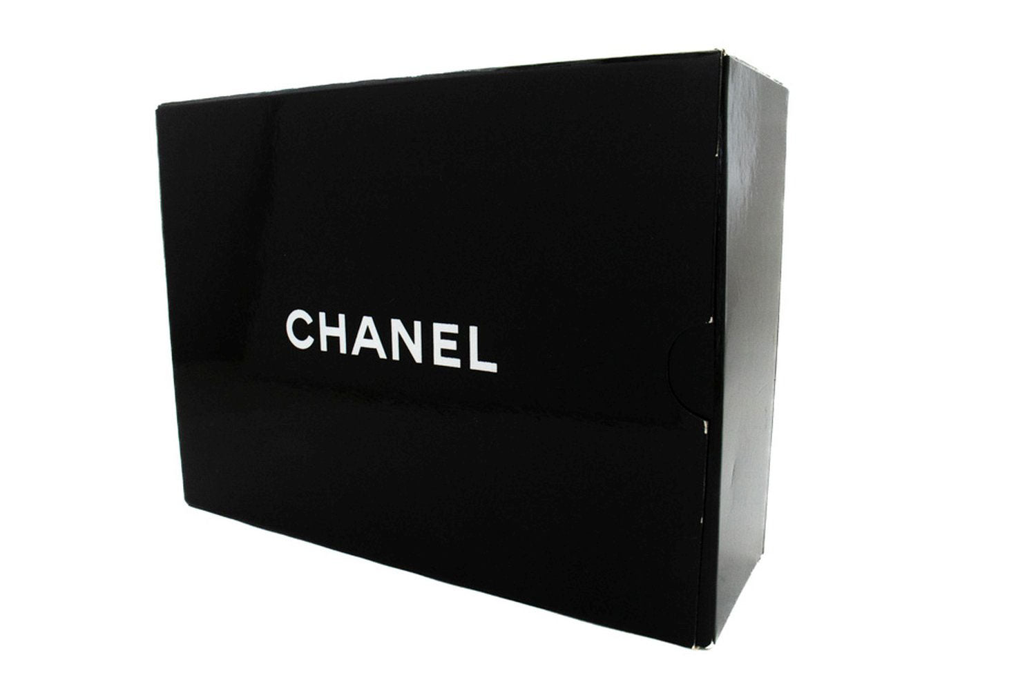 CHANEL Full Flap Chain Shoulder Bag Clutch Black Quilted Lambskin af4 hannari-shop