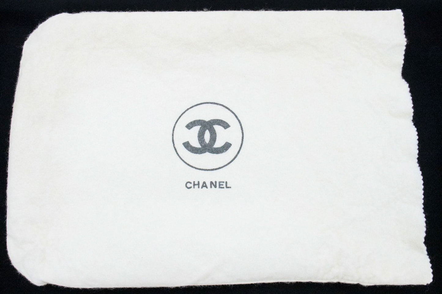 CHANEL Classic Double Flap 10" Chain Schoudertas Zwart Lamsleer ag1 hannari-shop
