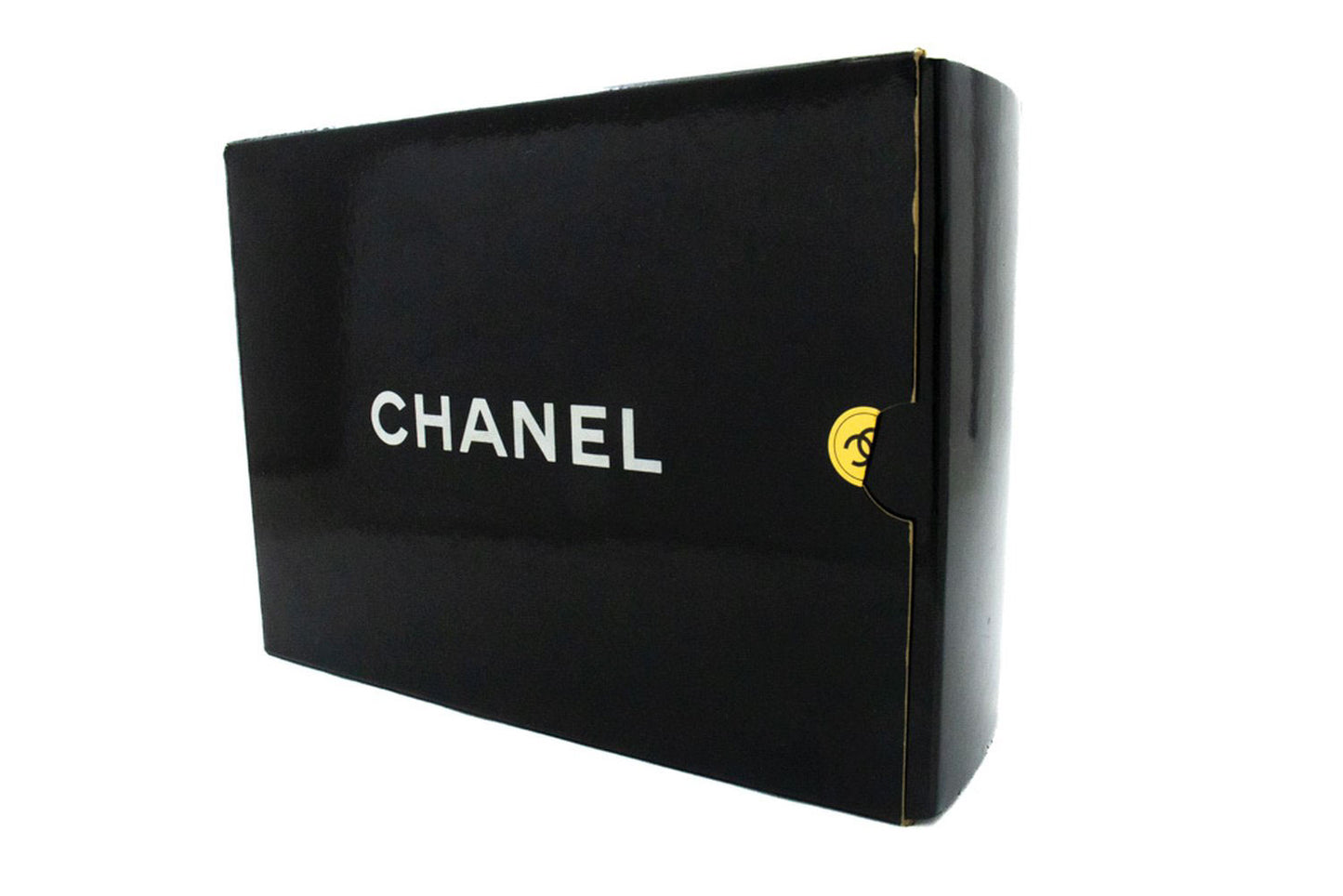 CHANEL Classic Double Flap 10" Chain Schoudertas Zwart Lamsleer ag1 hannari-shop