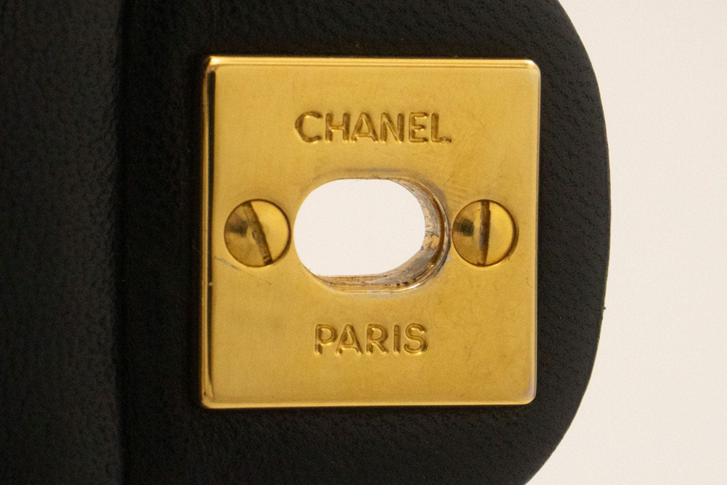 CHANEL Mini Square Small Chain Shoulder Bag Crossbody Black Lamb ag3 hannari-shop