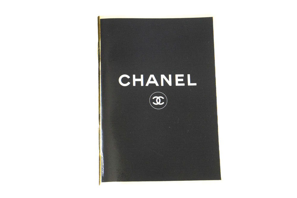 CHANEL Classic Double Flap 9" Chain Shoulder Bag Black Lambskin ag6 hannari-shop