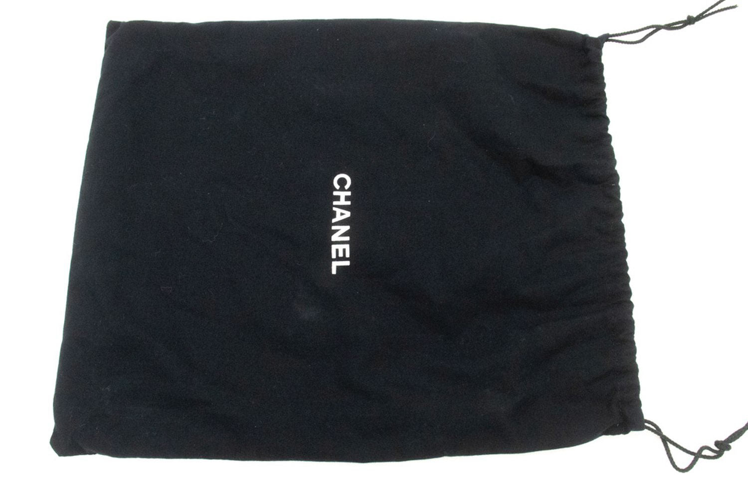 CHANEL Classic Double Flap 10" Chain Schoudertas Zwart Lamsleer ag5 hannari-shop