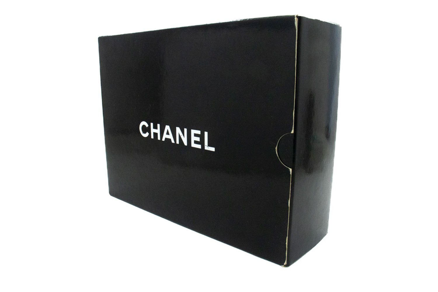 CHANEL Classic Double Flap 10" Chain Schoudertas Zwart Lamsleer ag5 hannari-shop
