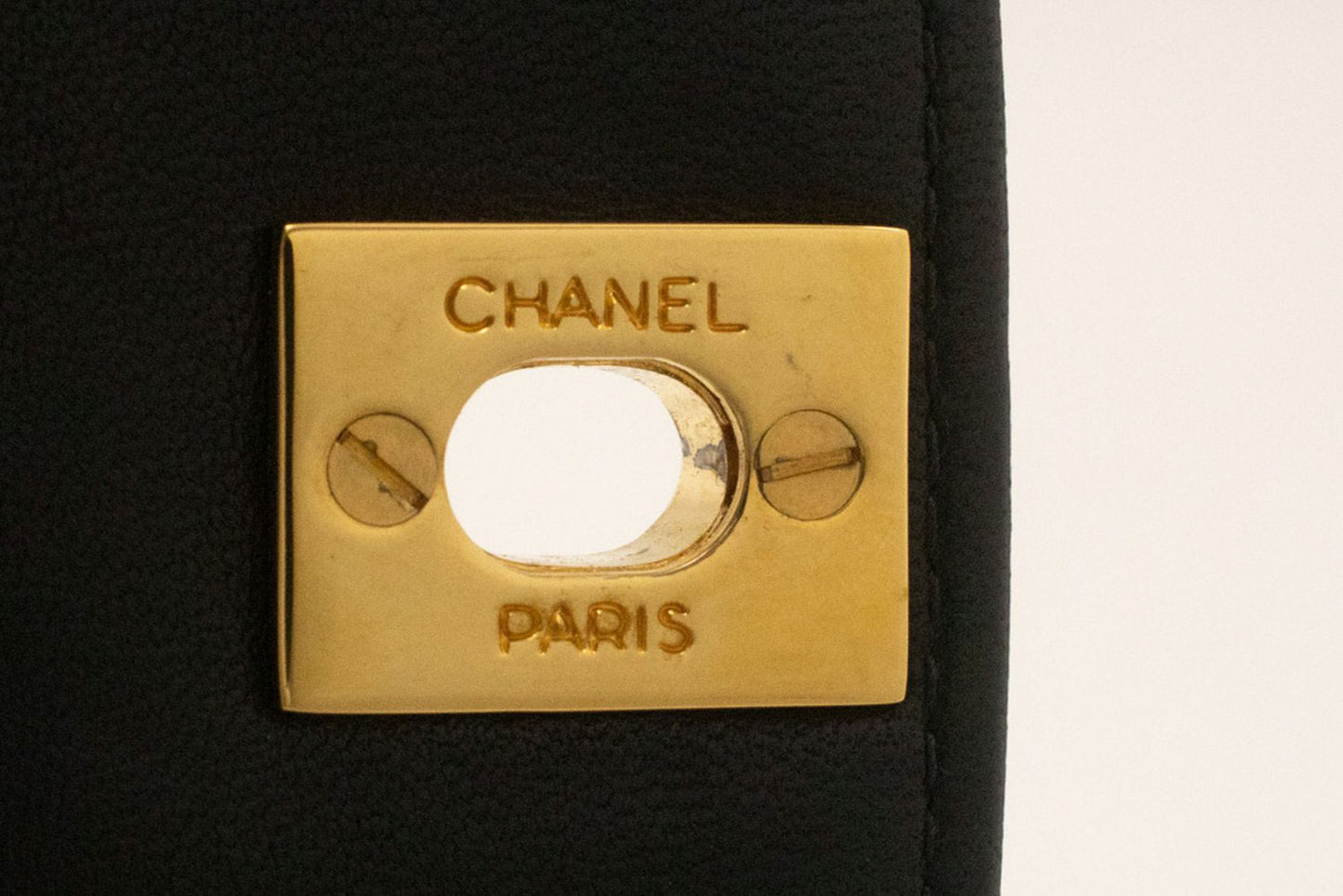 CHANEL Diana Flap Chain Schoudertas Zwart Gewatteerd Lamsleer Portemonnee ah2 hannari-shop