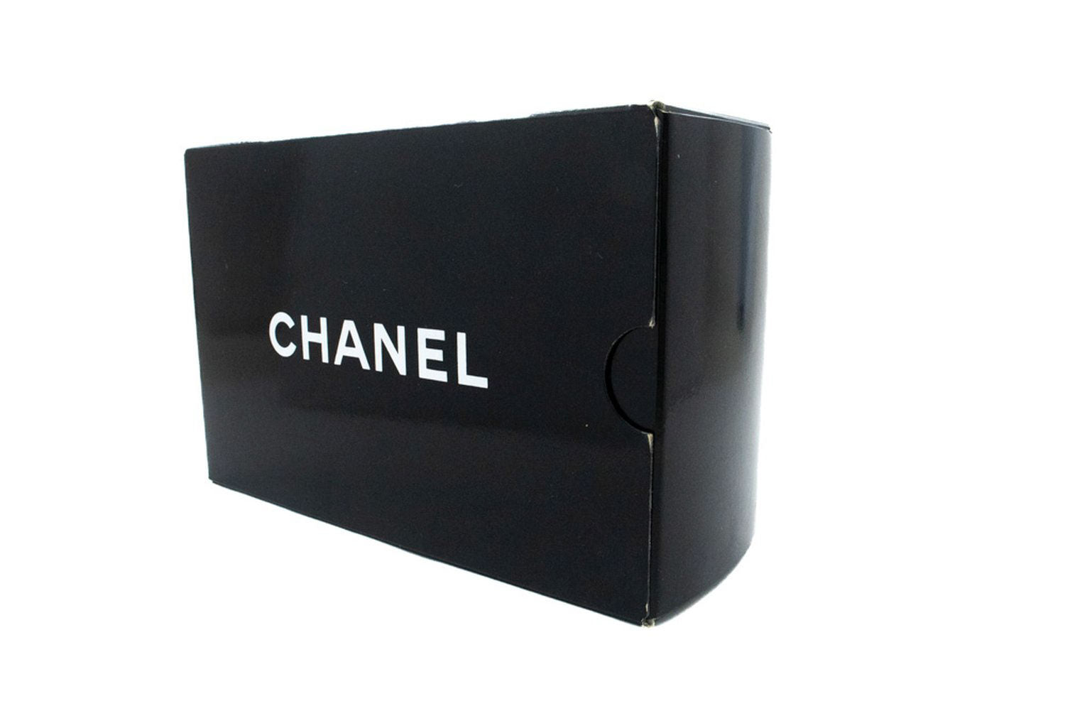CHANEL Mini Square Kleine Chain Shoulder Bag Crossbody Zwart Lam ag7 hannari-shop