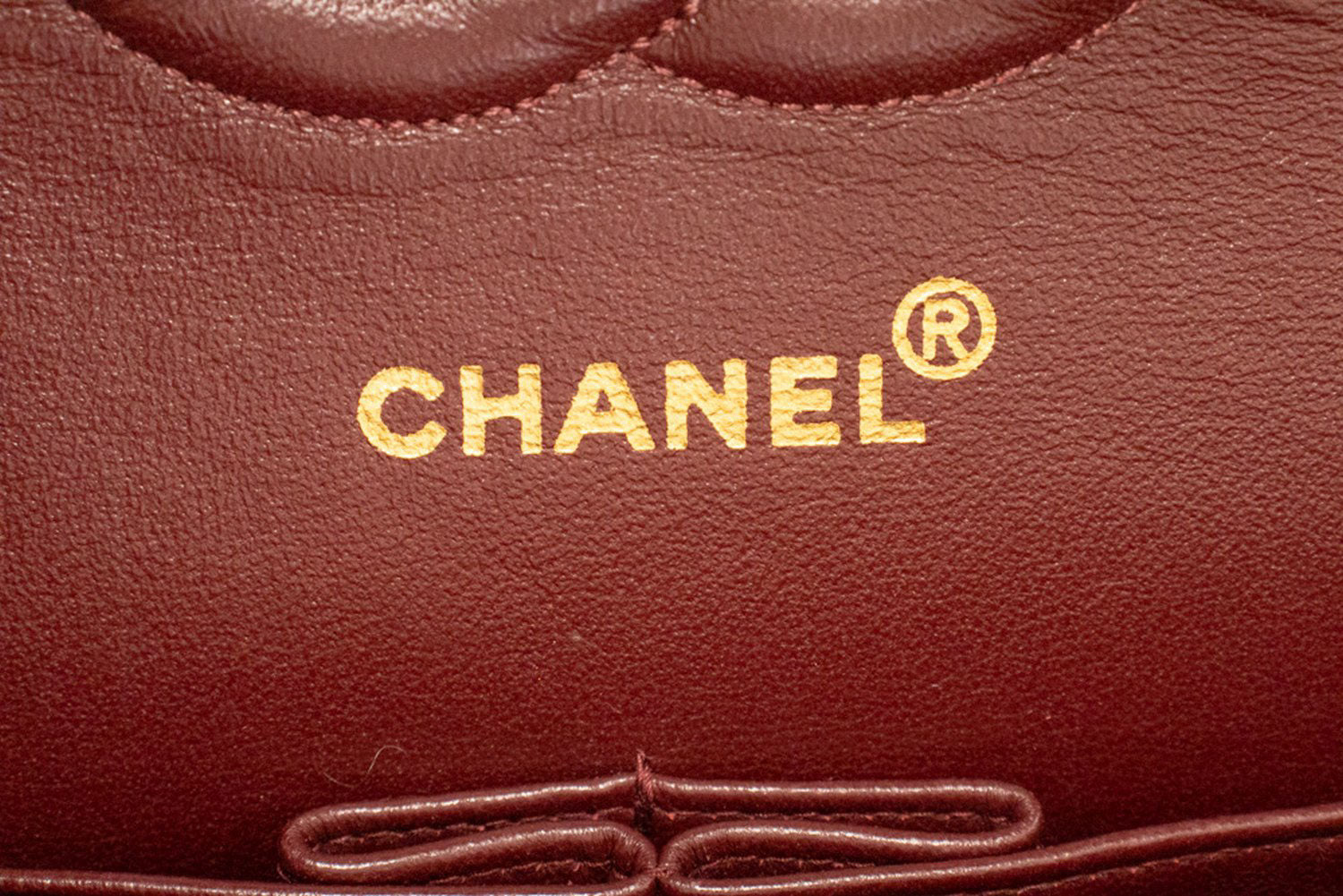CHANEL Classic Double Flap 10" Chain Schoudertas Zwart Lamsleer ak4 hannari-shop
