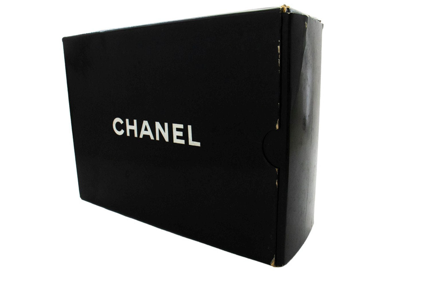 CHANEL Classic Double Flap 9" Chain Shoulder Bag Black Lambskin ai7 hannari-shop
