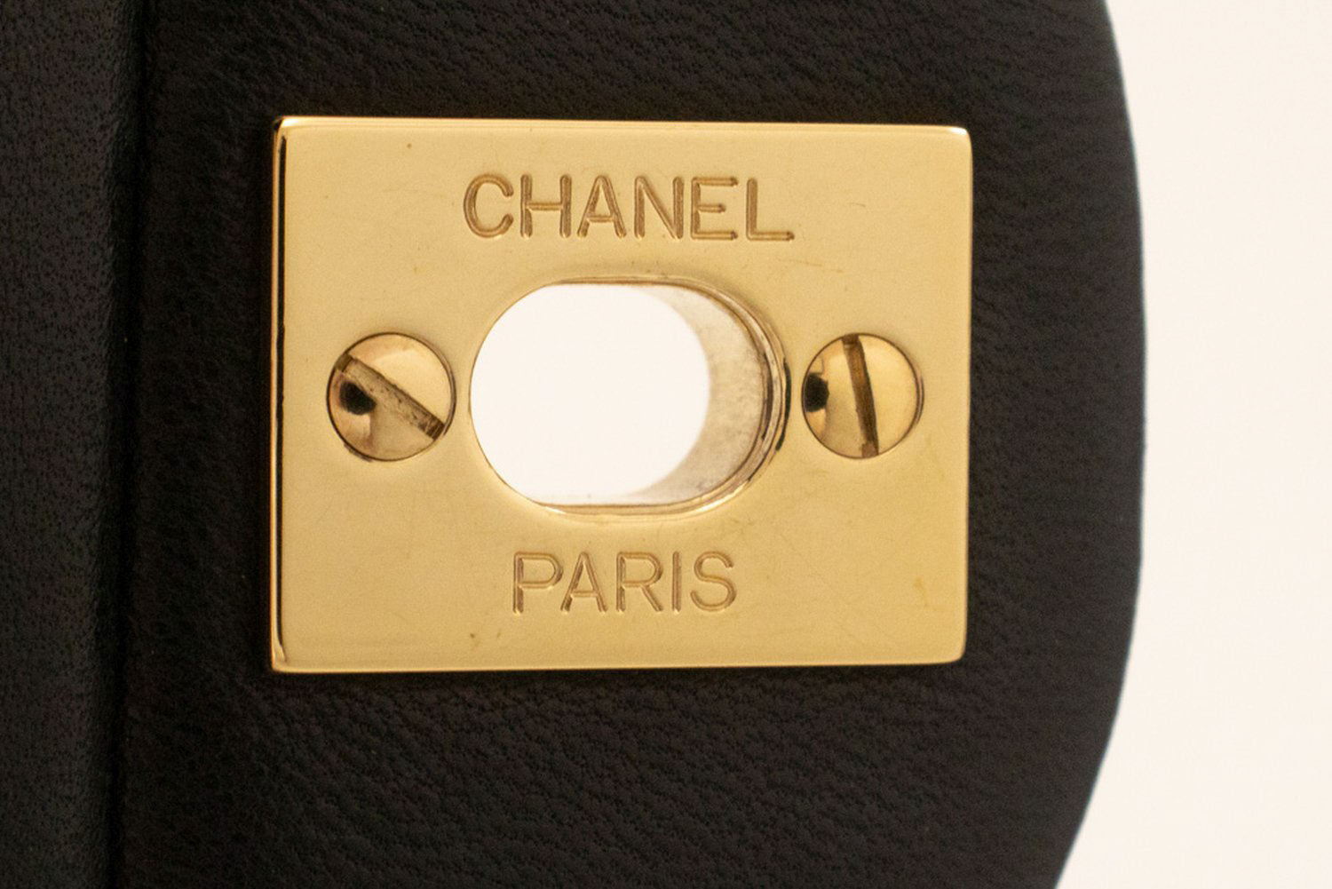 CHANEL Classic Double Flap 9" Chain Schoudertas Zwart Lamsleer ai6 hannari-shop