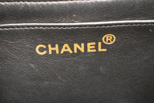 CHANEL Classic Large 11" Chain Shoulder Bag Flap Black Lambskin L95