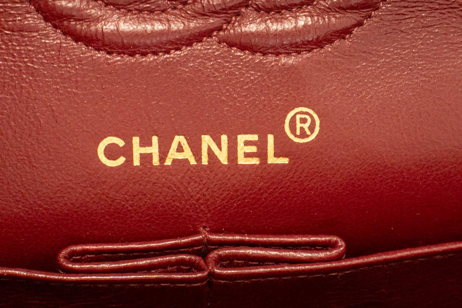 CHANEL Classic Double Flap 9" Chain Schoudertas Zwart Lamsleer ah3 hannari-shop