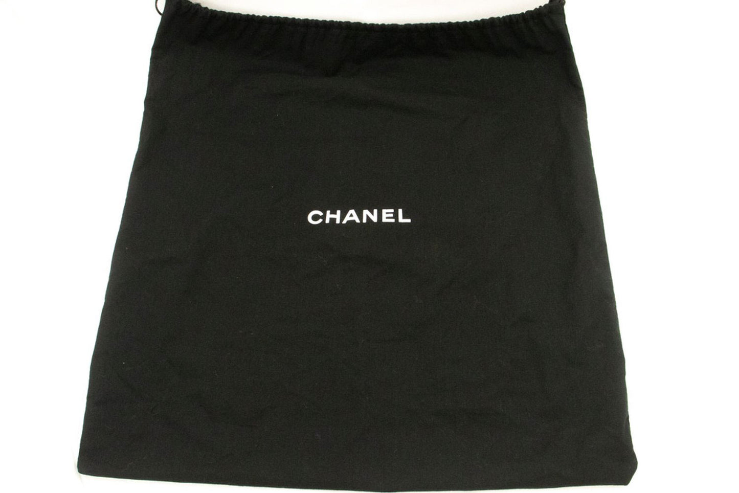 CHANEL Classic Double Flap 10" Chain Schoudertas Zwart Lamssuède ak3 hannari-shop