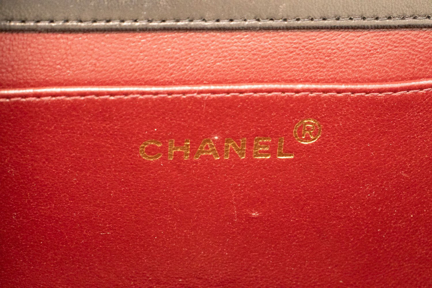 CHANEL Full Flap Small Chain Shoulder Bag Clutch Black Quilted aj1 hannari-shop