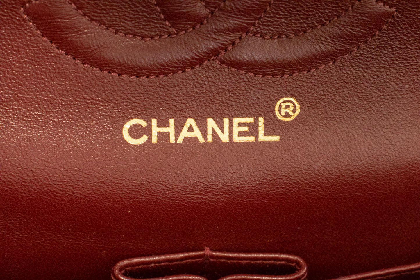 CHANEL Classic Double Flap 10" Chain Schoudertas Zwart Lamsleer aj5 hannari-shop