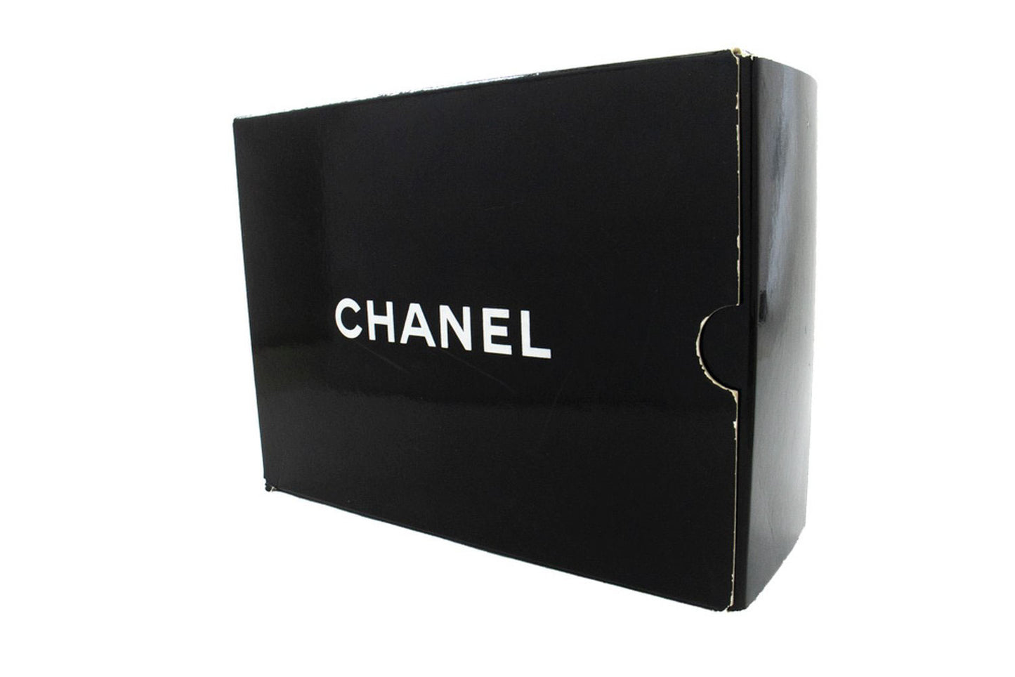 CHANEL Classic Double Flap 10" Chain Schoudertas Zwart Lamsleer aj5 hannari-shop