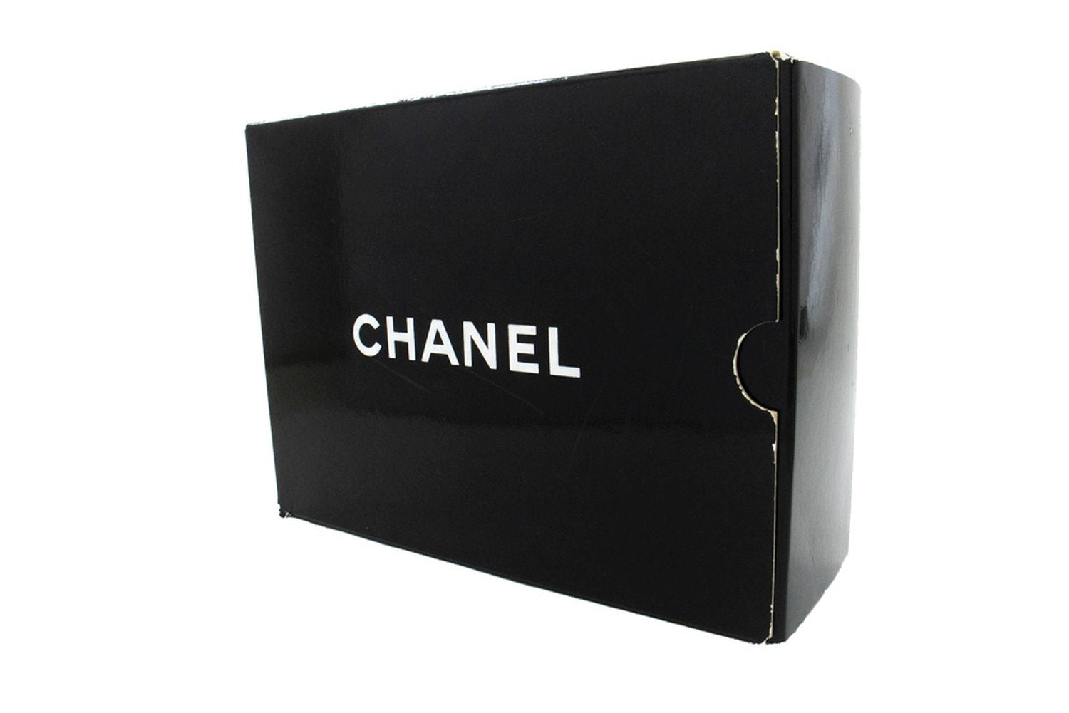CHANEL Classic Double Flap 10" Chain Schoudertas Zwart Lamsleer aj5 hannari-shop