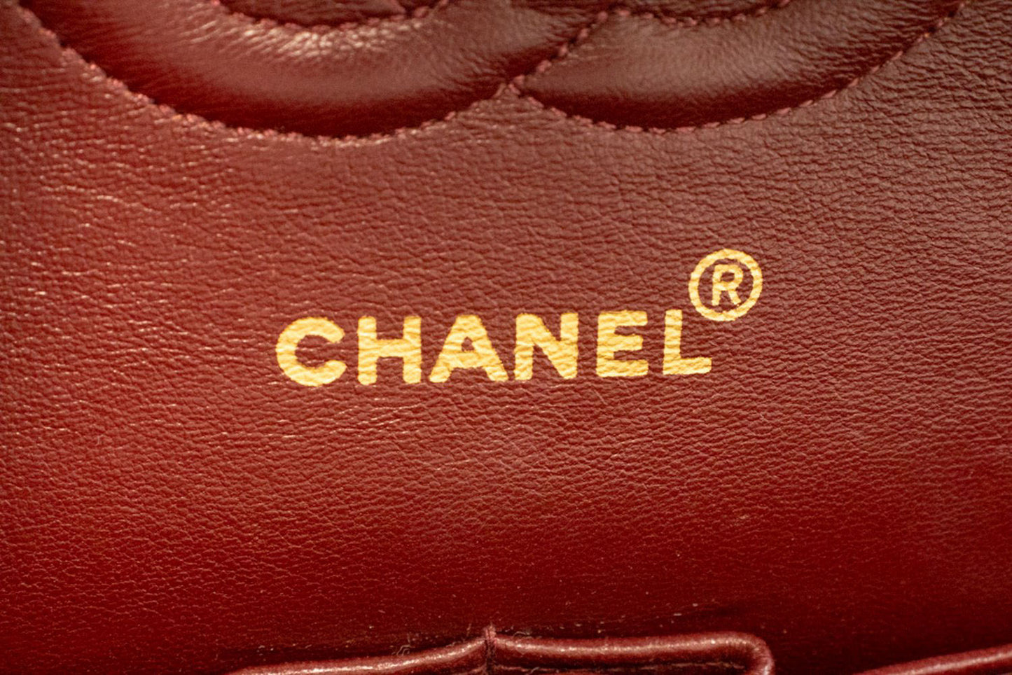 CHANEL Classic Double Flap 10" Chain Schoudertas Zwart Lamsleer aj8 hannari-shop