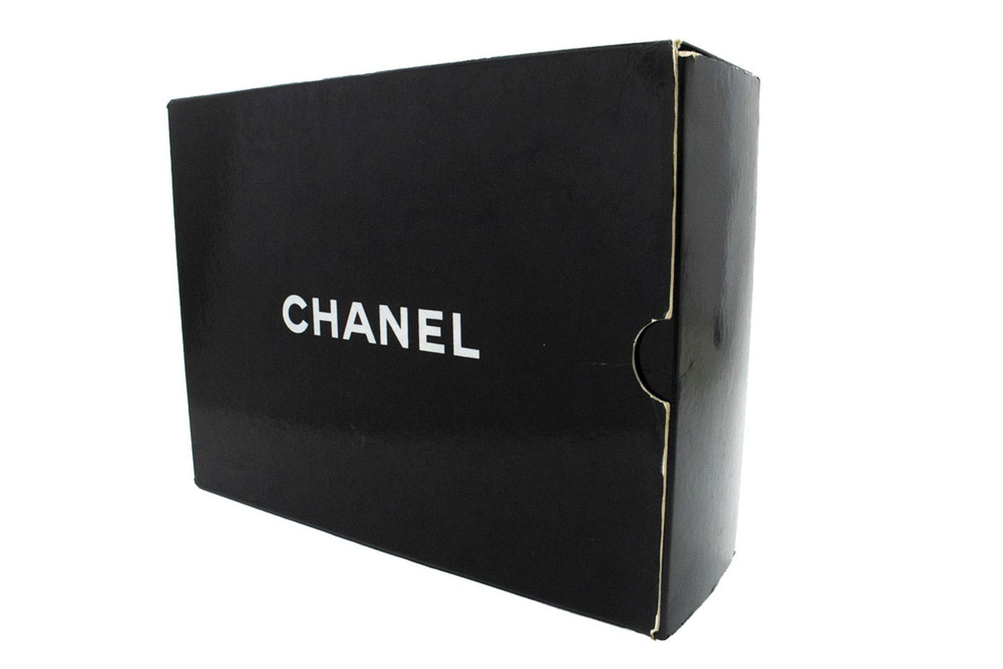CHANEL Classic Double Flap 9" Chain Schoudertas Zwart Lamsleer aj7 hannari-shop