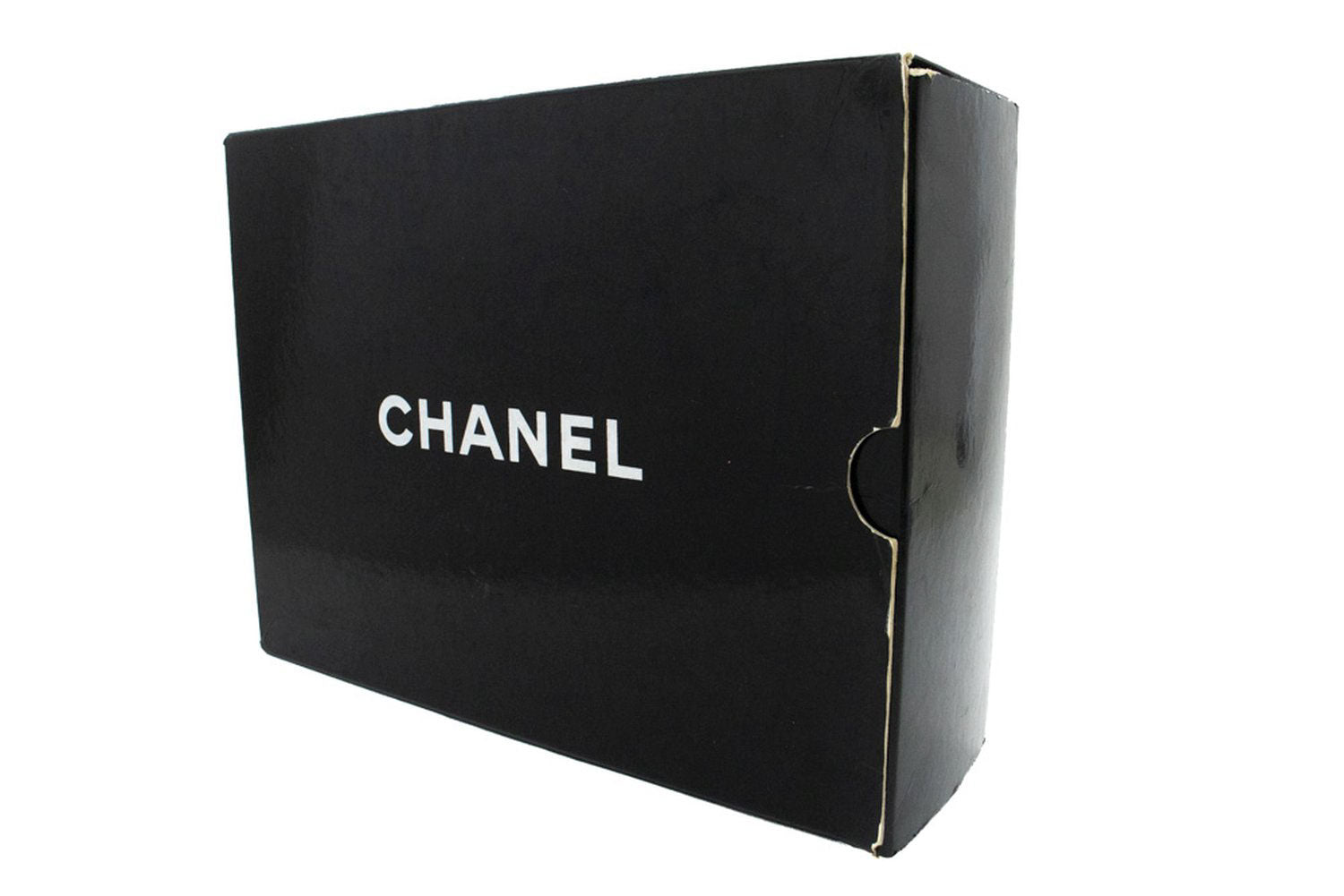 CHANEL Classic Double Flap 9" Chain Schoudertas Zwart Lamsleer aj7 hannari-shop