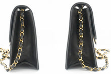 CHANEL Small Chain Shoulder Bag Clutch Black Quilted Flap Lambskin n85 hannari-shop