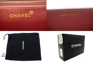 CHANEL Small Chain Shoulder Bag Clutch Black Quilted Flap Lambskin n85 hannari-shop