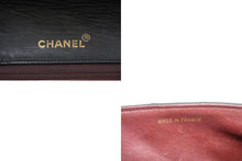 CHANEL Full Flap Chain Shoulder Bag Black Quilted Lambskin Leather p07 hannari-shop