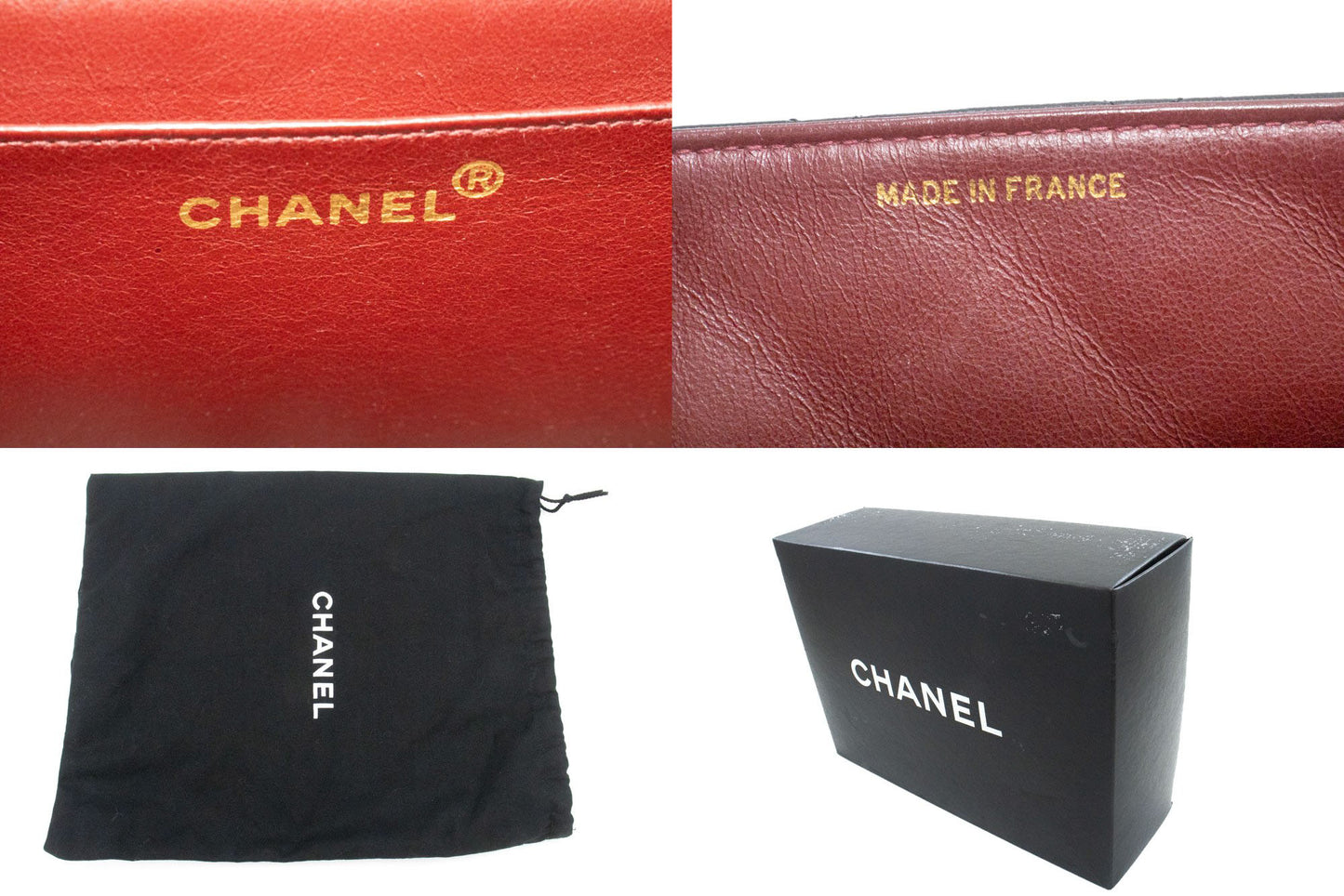 CHANEL Diana Flap Chain Schoudertas Zwart Gewatteerd Lamsleer Portemonnee ah2 hannari-shop