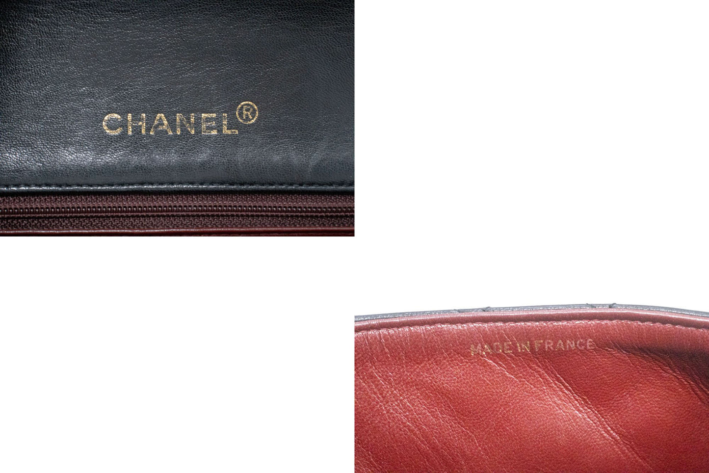 CHANEL Mini Square Small Chain Schoudertas Crossbody Zwart Lamsleer ag9 hannari-shop