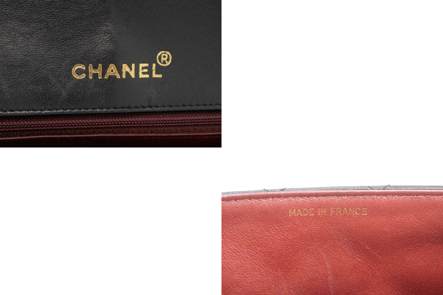 CHANEL Diana Flap Chain Schoudertas Zwart Gequilt Lamsschapenleer ak2 hannari-shop