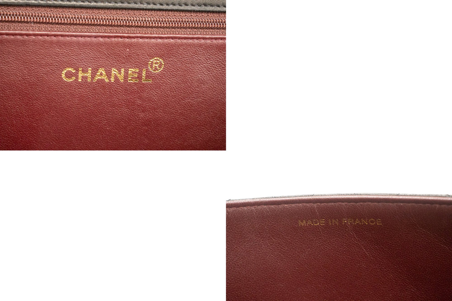 CHANEL Chain Shoulder Bag Clutch Zwart Gequilt Flap Lamsleer Tas k13 hannari-shop